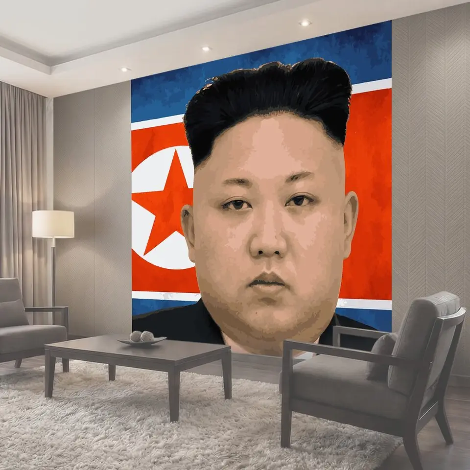 Фотообои Северная корея, ким чен ын, высший руководитель