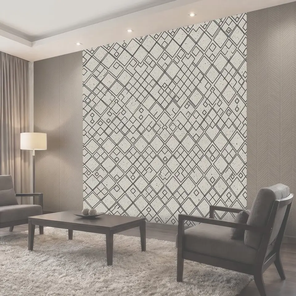 Фотообои Геометрический ромбовидный паттерн