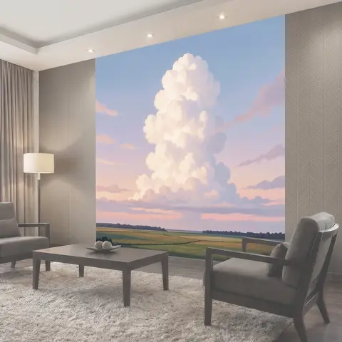 Фотообои Небо с высоким кучевым облаком