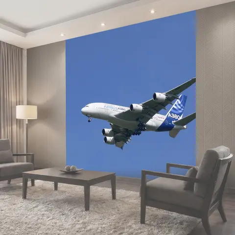 Фотообои A380, самолет, аэробус