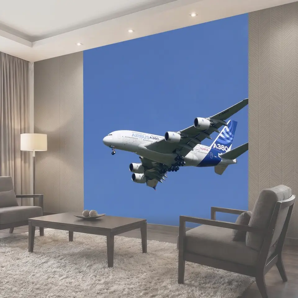 Фотообои A380, самолет, аэробус