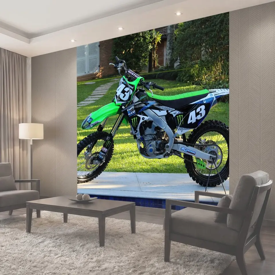Фотообои Кавасаки, kx250f, kx450f