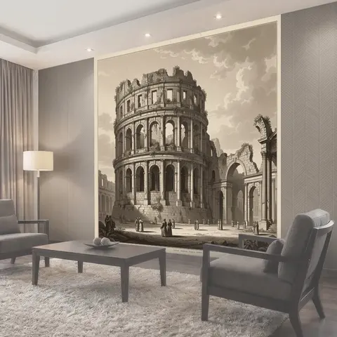 Фотообои Римский амфитеатр в руинах