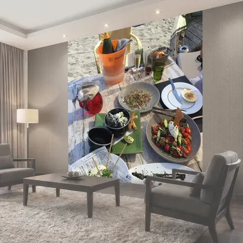 Фотообои Греческая кухня, греция, средиземное море