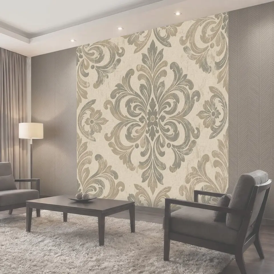Фотообои Винтажный дамасский орнамент