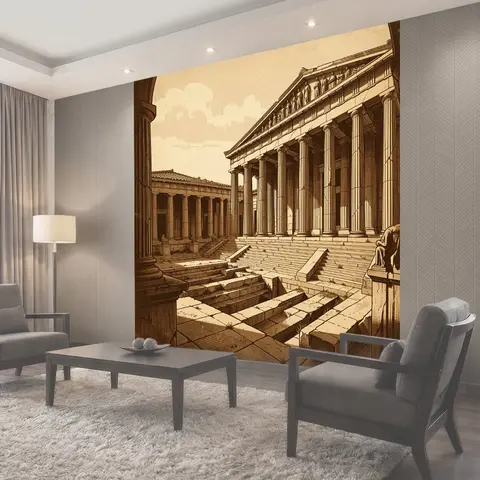 Фотообои Колоннада древнего форума