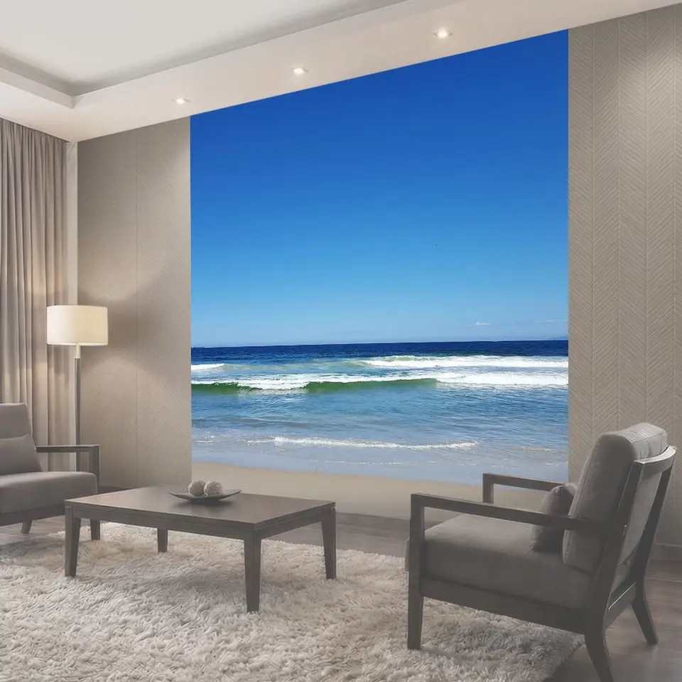Фотообои Пляж, море, синий