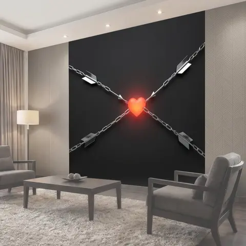 Фотообои Сердце в цепных оковах