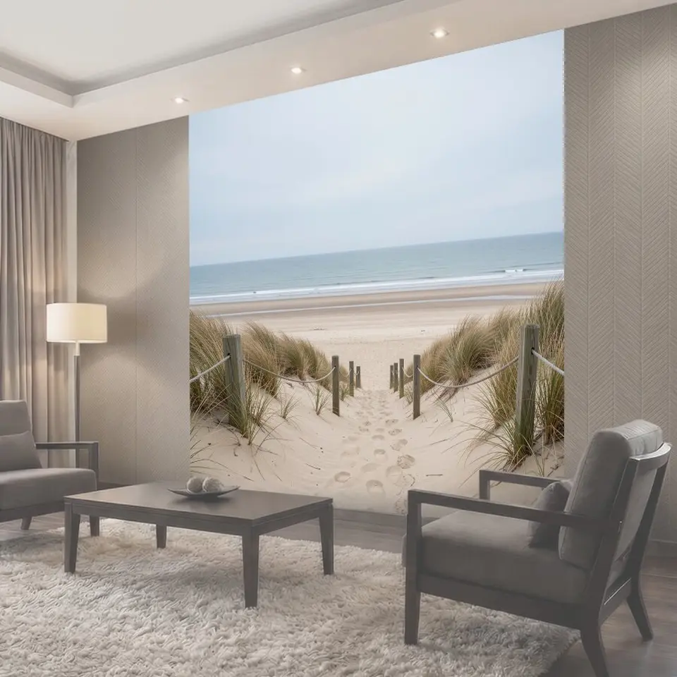 Фотообои Песчаная тропа к морю