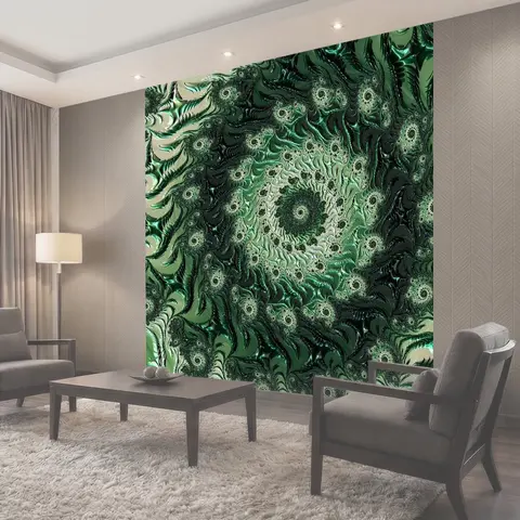 Фотообои Фрактал, изобразительное искусство, спираль