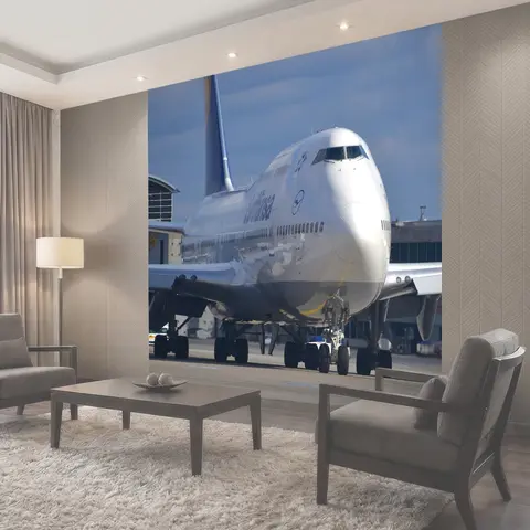 Фотообои Боинг 747, самолет, авиалайнер
