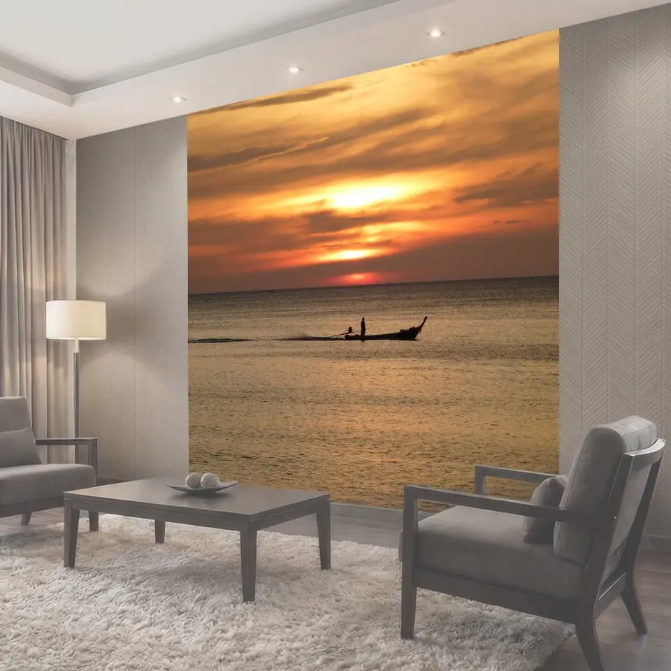 Фотообои Заход солнца, море, океан
