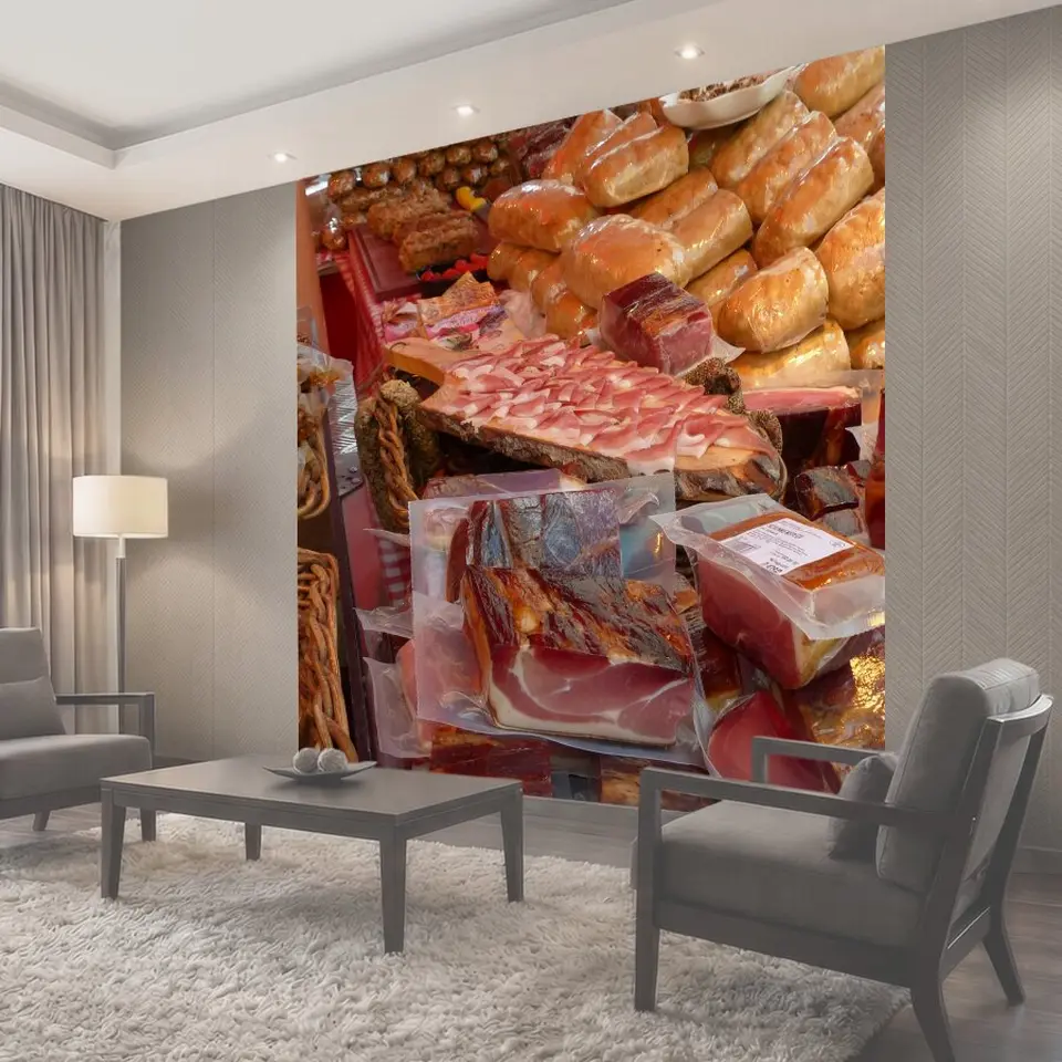 Фотообои Ветчина, колбаса, распродажа