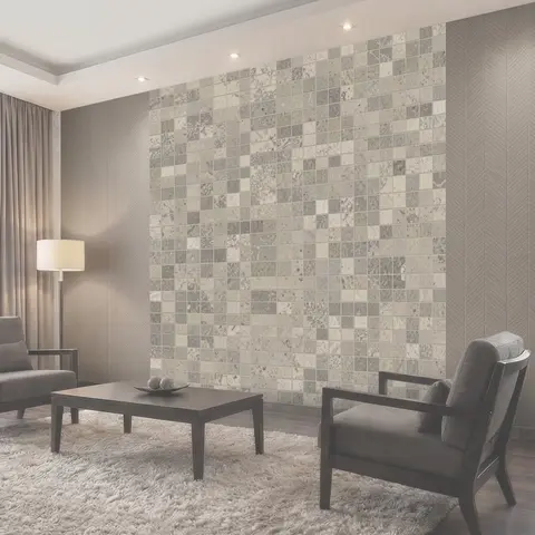 Фотообои Фактурная мозаика камня и штукатурки