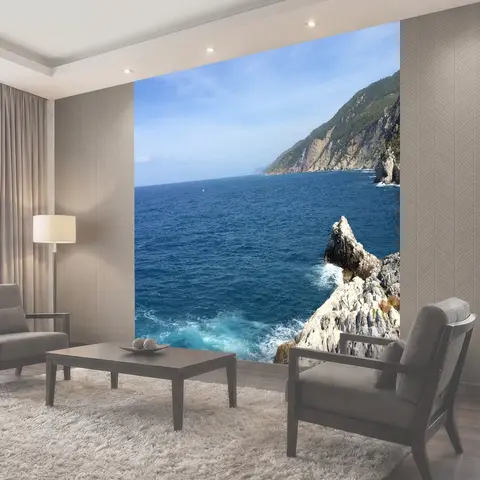 Фотообои Морской берег, маршрут, море