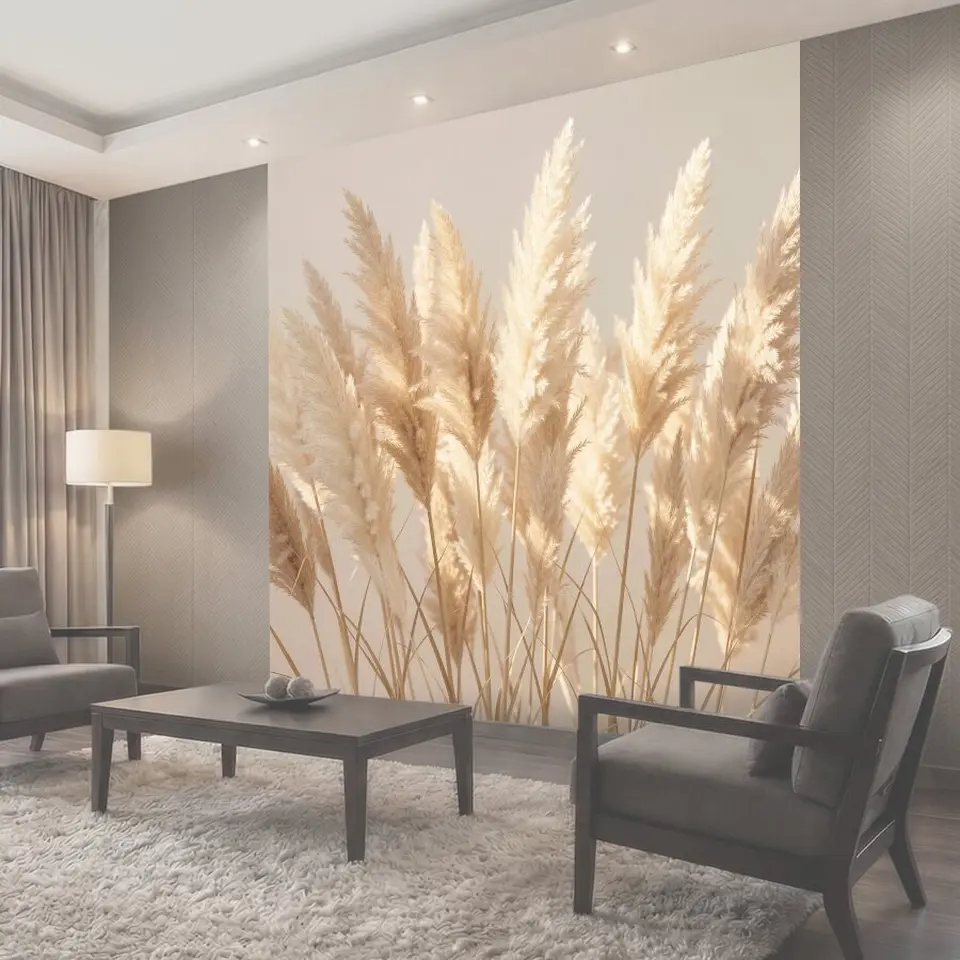 Фотообои Пушистые пампасные травы