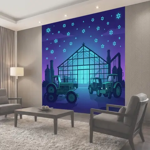 200 × 300 см · Экосольвентная печать