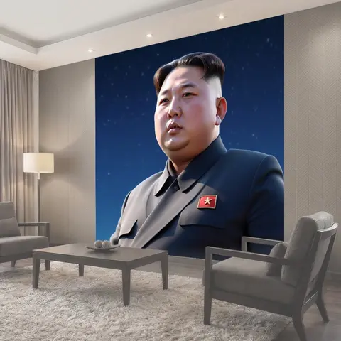 Фотообои Ким Чен Ын, КНДР, азия северная корея президент