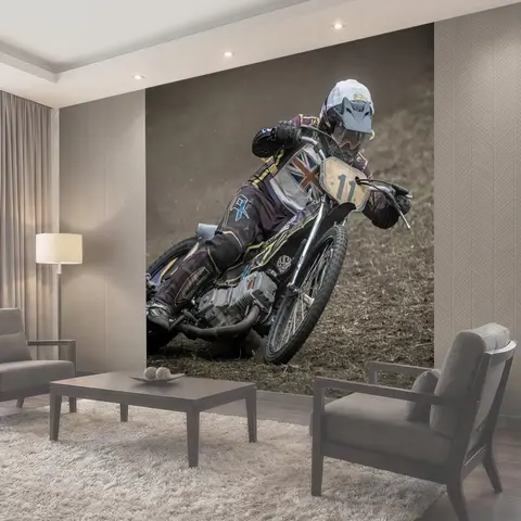 Фотообои Спидвей, мотоцикл, motorad гонки
