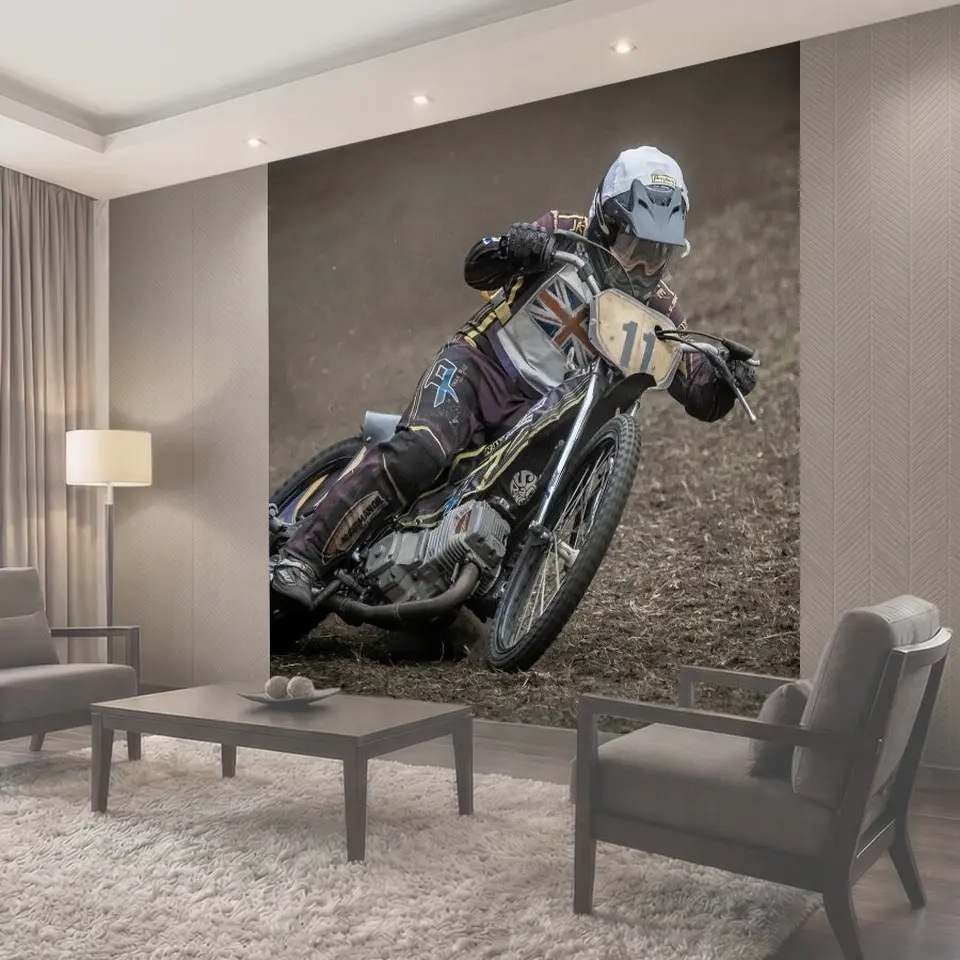Фотообои Спидвей, мотоцикл, motorad гонки