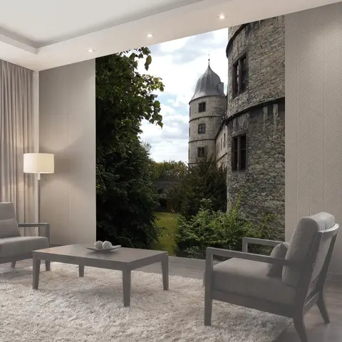 Фотообои Замок Wewelsburg в Падерборн, Германия замок wewelsburg падерборн германия