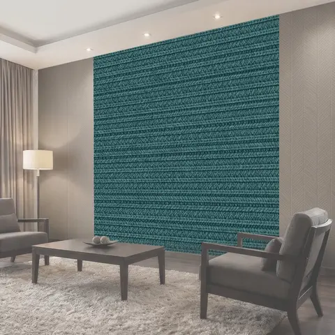 Фотообои Текстурная ткань в морской бирюзе