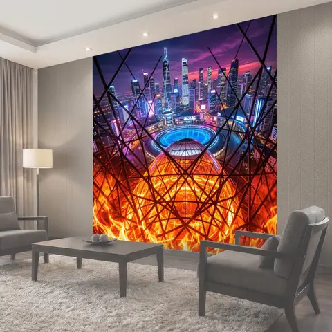 200 × 300 см · Экосольвентная печать