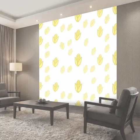 Фотообои Паттерн с мини-кукурузой