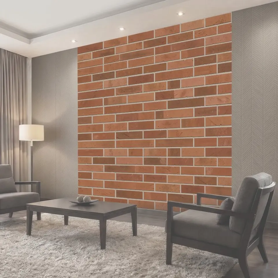 Фотообои Терракотовая кирпичная кладка