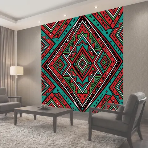Фотообои Орнаментальный ромбический узор