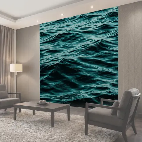 Фотообои Бирюзовая рябь морской глади
