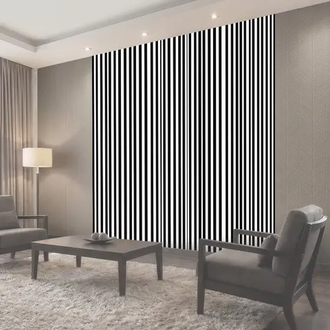 Фотообои Вертикальные полосы в черно-белом