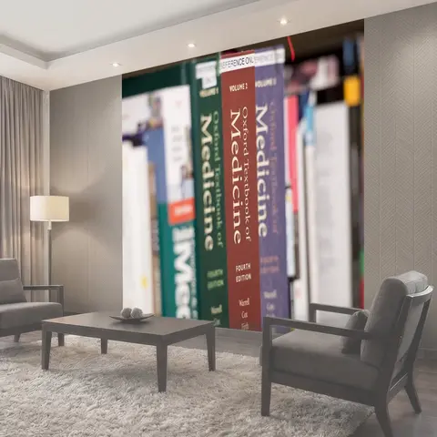 Фотообои Книги, библиотека, книжная полка