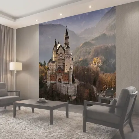 Фотообои Нойшванштайн, замок, германия
