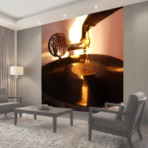 Фотообои Граммофонов, музыка, звуковой носитель