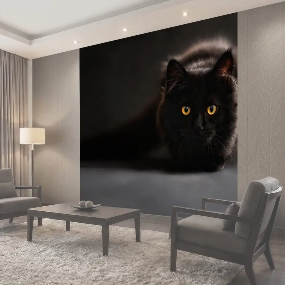 Фотообои Мейн кун, кошка, кошачьи глаза