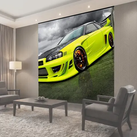 Фотообои Скайлайн гтр, nissan, машина