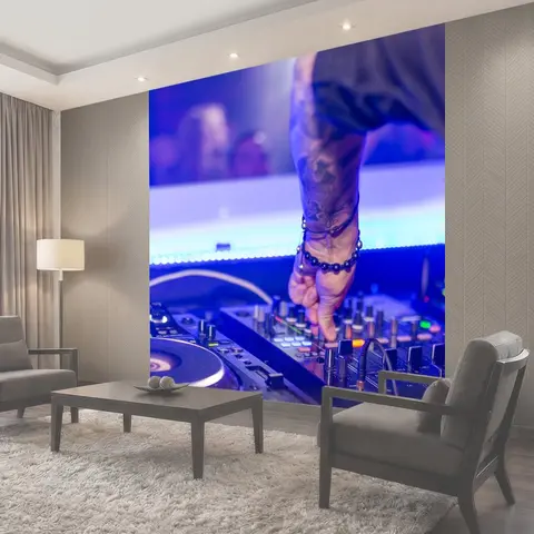 Фотообои Dj, ди-джей, ночь