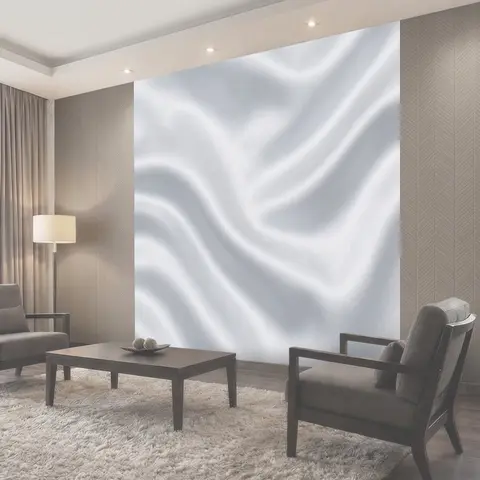 Фотообои Светлый атласный муаревый фон