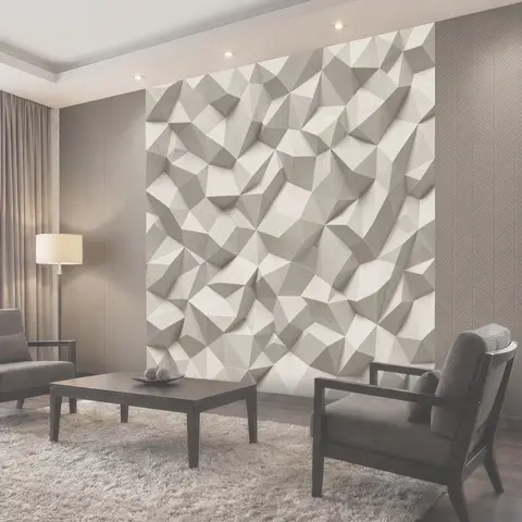 Фотообои 3D геометрия из кубов