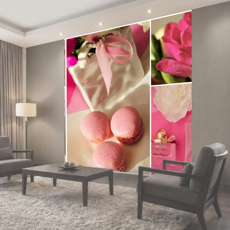Фотообои Свадьба, макаронс, коллаж
