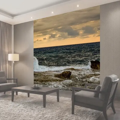 Фотообои Морской пейзаж, море, всплеск