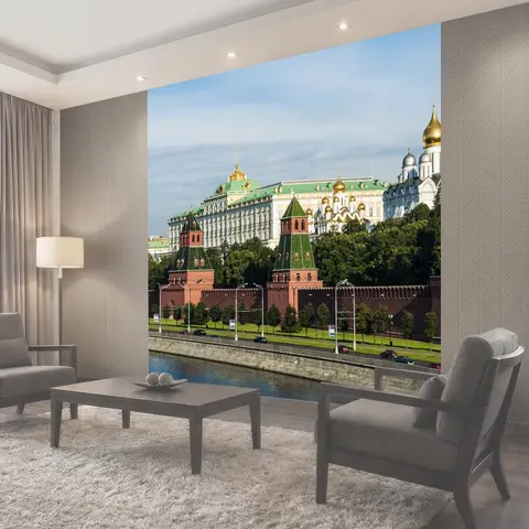 Фотообои Вид, москва, кремль