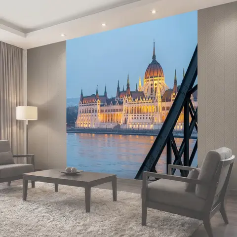 Фотообои Здание парламента Будапешта у Дуная