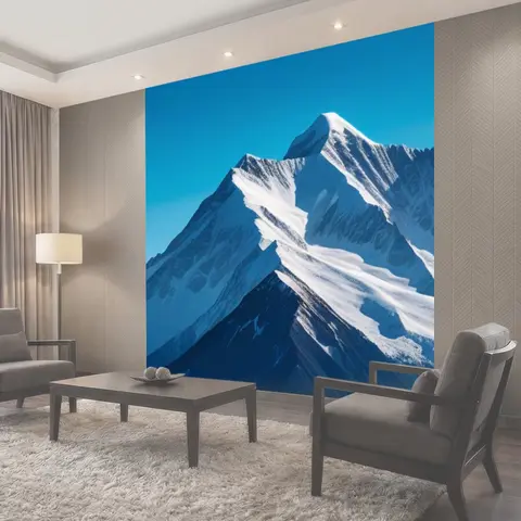 Фотообои Горы с покрытием снега