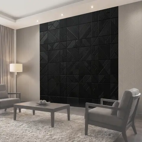 Фотообои Геометрический 3D-паттерн из плит