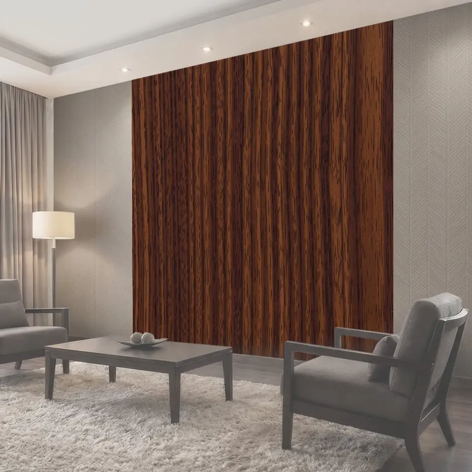 Фотообои Тёмная древесная фактура с вертикальными прожилками