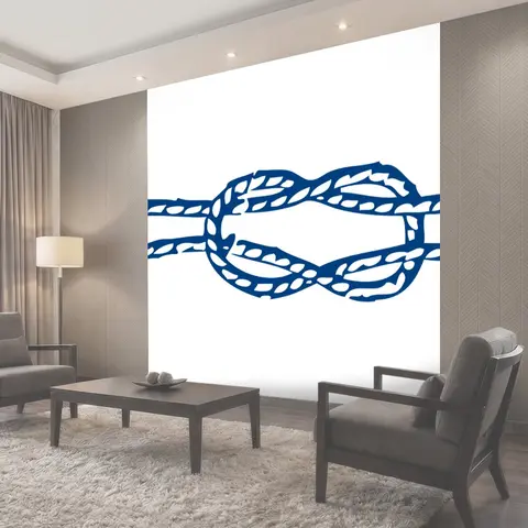 Фотообои Морской узел, веревка, нить