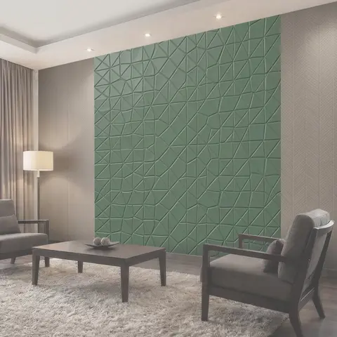 Фотообои Геометрическая 3D-текстура мха