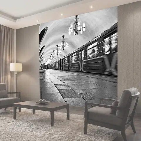 Фотообои Московский метрополитен метро станция